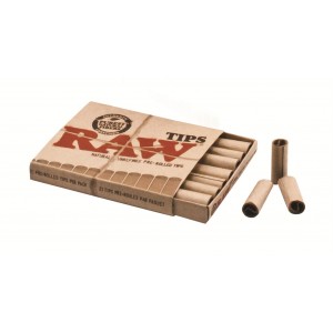 RAW Prerolled Tips (vorgerollt) Packung einzeln