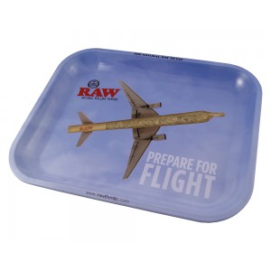 RAW Metal Rolling Tray Flying Drehunterlage - medium