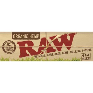 RAW Organic 1 1/4  Papers Heftchen einzeln