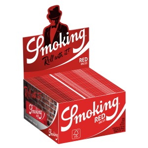 Smoking Red King Size Papers 50er Box