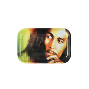 Jelly Joker Bob Marley Rolling Tray Metall small