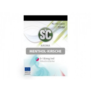 SC Liquids Menthol - Kirsche