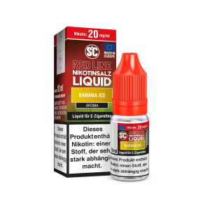 SC Red Line Banana Ice Nikotinsalz Liquid