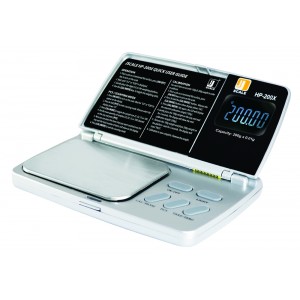 Digitale Taschenwaage HP-200X 200 g x 0,01 g (Jennings Scale) 