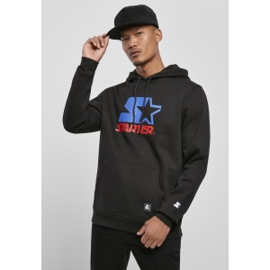 Starter Two Color Logo Hoody schwarz