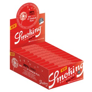 Smoking Thinnest King Size + Tips 24er Box