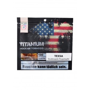 Titanium Shishatabak 100 g Texsa