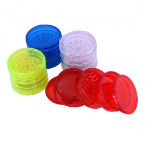 BUDDIES Plastik Grinder Ø 60 mm, 5-teilig gelb