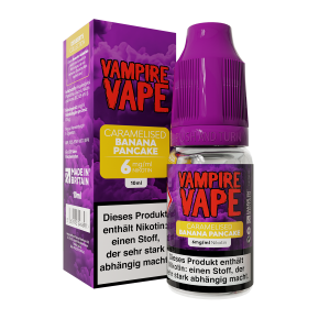 Vampire Vape Liquid Caramelised Banana Pancake