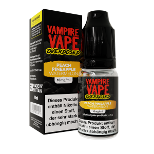 Vampire Vape Overdosed Liquid Peach Pineapple Watermelon
