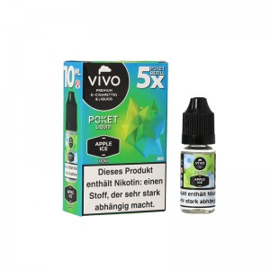 VIVO Poket Salt Liquid Apple Ice 20 mg 10 ml