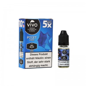 VIVO Poket Salt Liquid Big Blue 20 mg 10 ml