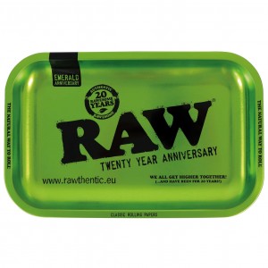 RAW Rolling Tray Emerald Anniversary Drehunterlage small