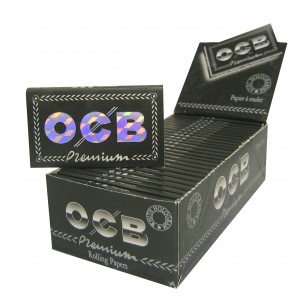 OCB Schwarz Premium Double Papers kurz 25er Box