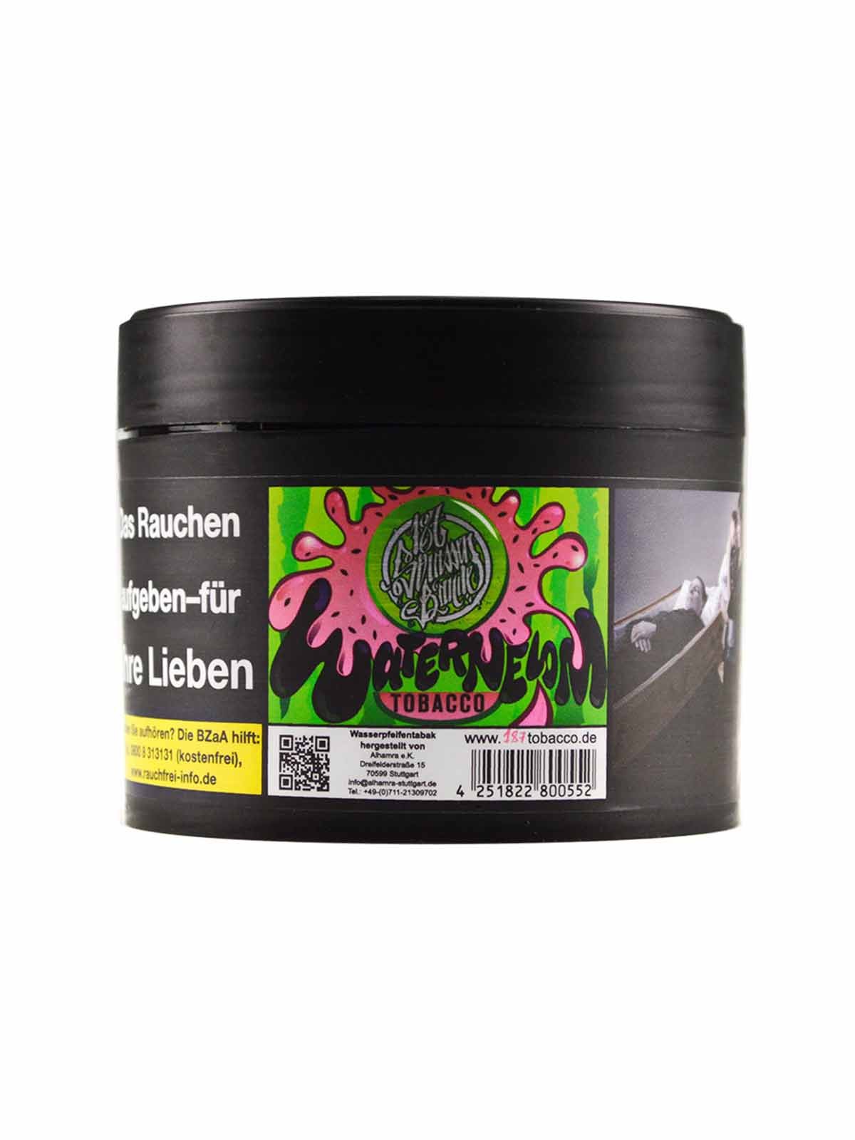 187 Strassenbande Shisha Tabak Watermelon 200 G Dose