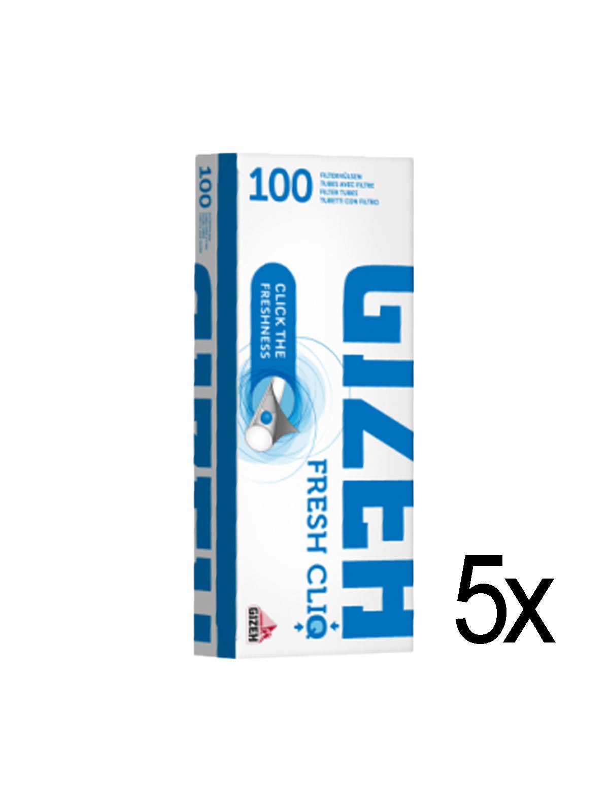 Gizeh Fresh CliQ Filterhülsen,Zigarettenhülsen10 x 100 = 1000Hülsen 