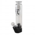Black Leaf Bird Bong schwarz