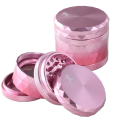 BLACK LEAF Grinder Ø 63 mm 4-teilig changierend pink