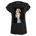 Merchcode Ladies Rita Ora Topless Tee schwarz