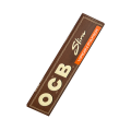 OCB unbleached Virgin King Size Slim Papers Heftchen einzeln