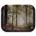 RAW Metal Rolling Tray Forest Drehunterlage - large