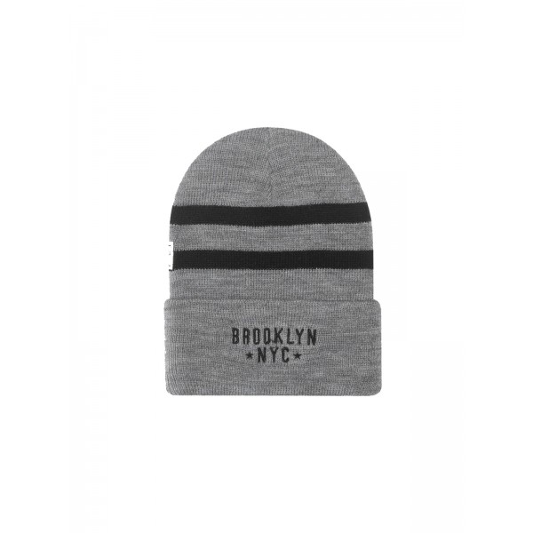 CAYLER & SONS Briangle Old School Beanie grau/schwarz