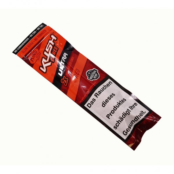 Kush Cones Herbal Wraps Red einzeln