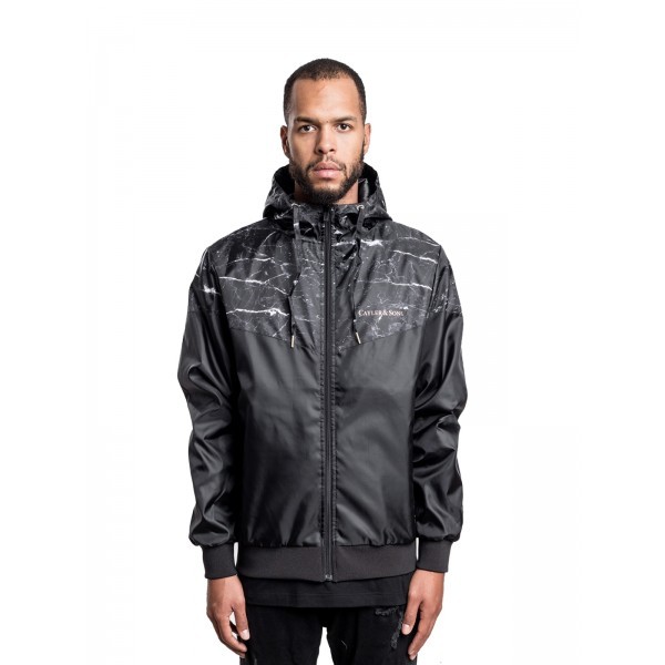 CAYLER & SONS Infinity Windbreaker schwarz/gold