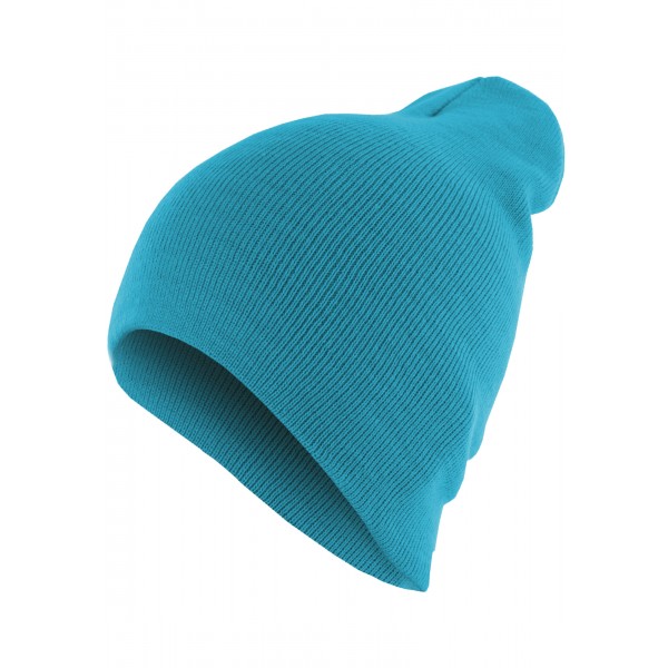 MasterDis Beanie Basic Flap türkis