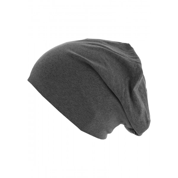 MasterDis Heather Jersey Beanie schwarz 