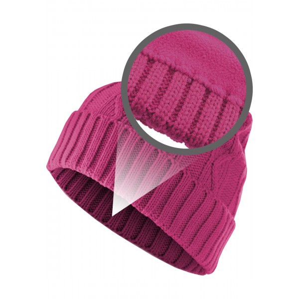  MasterDis Beanie Cable Flap magenta 