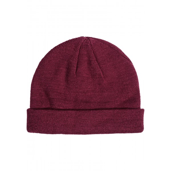 MasterDis Short Cuff Knit Beanie bordeaux 