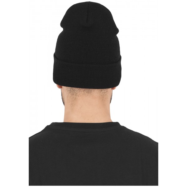 YUPOONG Long Beanie Heavyweight schwarz