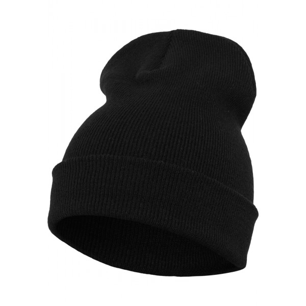 YUPOONG Long Beanie Heavyweight schwarz