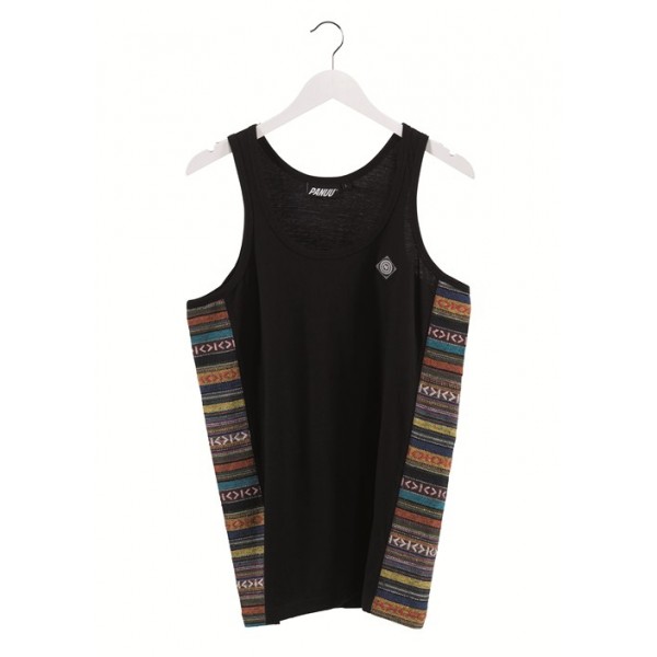 PANUU East (schwarz/bunt), Tank Top