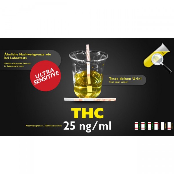 CleanU THC Test Sensitiv 25 ng/ml