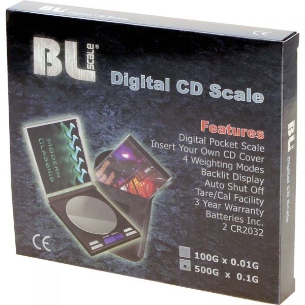 BLscale CD-Digitalwaage 50 g x 0,01 g