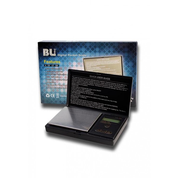 BLscale Digitalwaage schwarz 100 g x 0,01 g