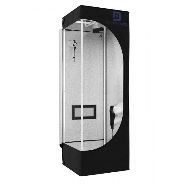 DiamondBox Silver Line SL40 Growzelt XS 40 cm x 40 cm x 120 cm