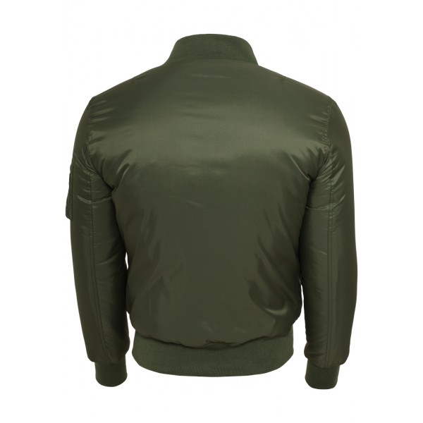 URBAN CLASSICS Basic Bomber Jacke (olive)