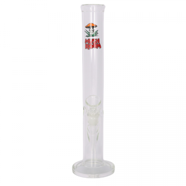 Super Heroes Glasbong Ice Zylinder transparent/Mushroom 39 cm NS 18