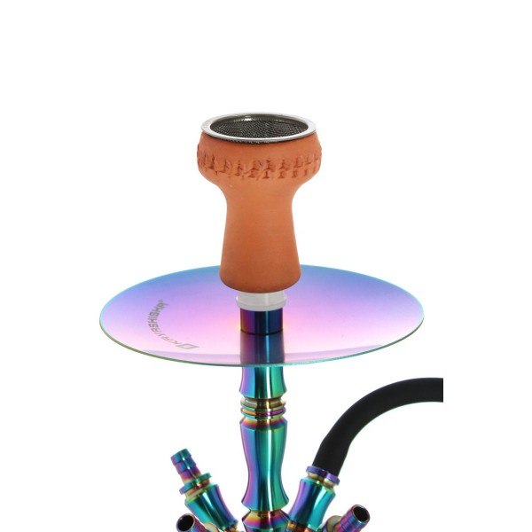 Kaya Shisha Seablue 480CC INOX Giza Rainbow 4S