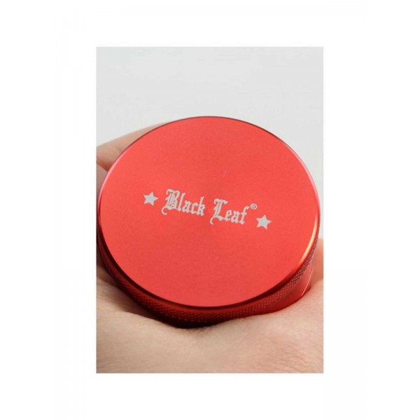 'Black Leaf' 'Mandala' Alu-Grinder 4-tlg. rot Unterseite