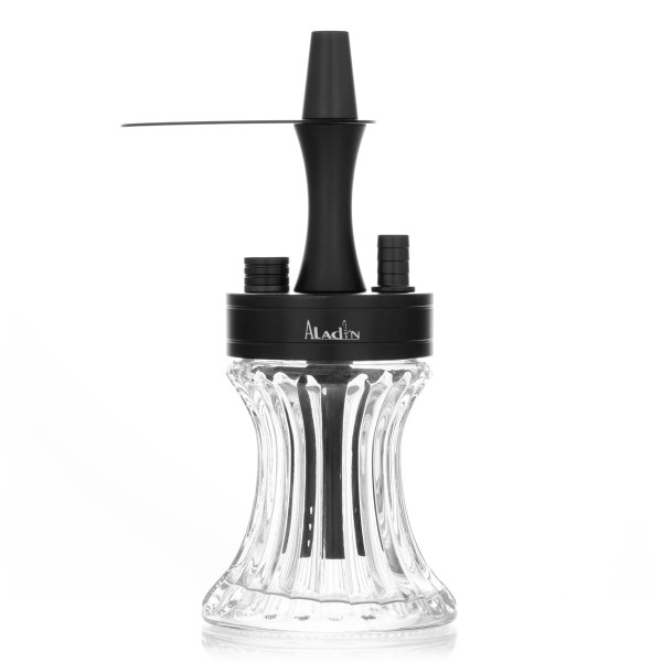 Aladin Aluminium Shisha 2GO Portable Hookah schwarz