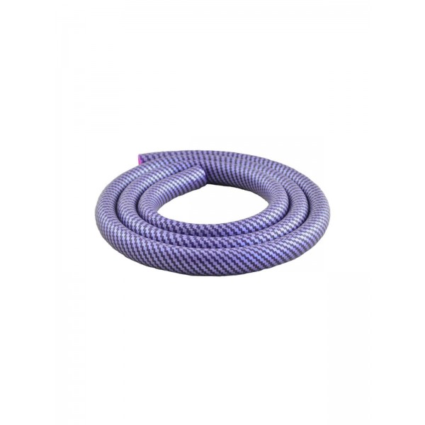 Aladin Silikon Shisha-Schlauch Carbon lila 150 cm
