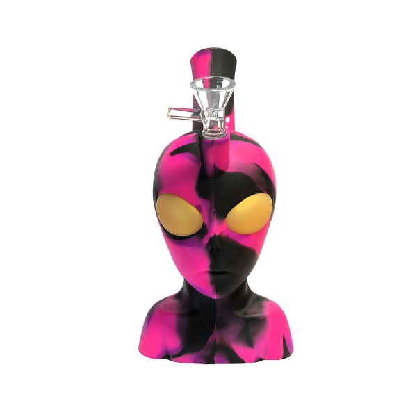 Silikonbong Alien 20 cm pink