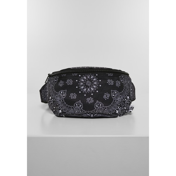 Urban Classics Bandana Print Hip Bag schwarz