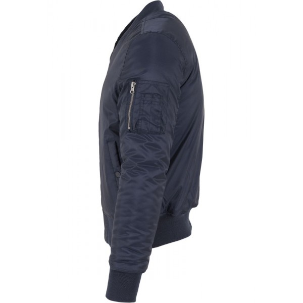 URBAN CLASSICS Basic Bomber Jacke (navy)