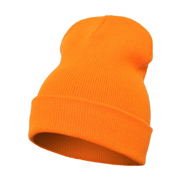 YUPOONG Long Beanie Heavyweight blaze orange
