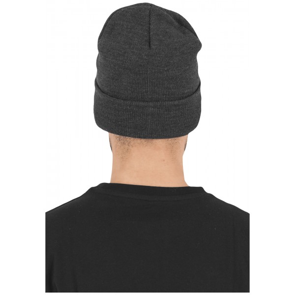 YUPOONG Long Beanie Heavyweight charcoal